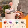thumbnail image 2 of Mushroom Straw Cover, Cup Accessories, Spill Proof Set Stopper L7 B6 For D0E4, 2 of 8