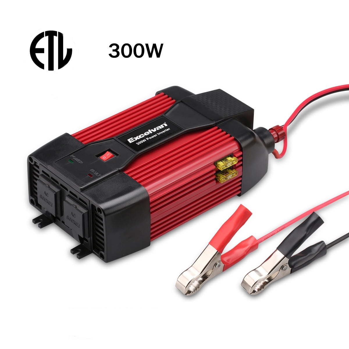 Excelvan 300W Car Power Inverter 12V DC 