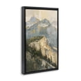 thumbnail image 3 of Stupell Industries Rustic Lodge Rugged Mountains View Black Floating Frame Canvas Art, 17 x 25, by Petals Prints Design, 3 of 8