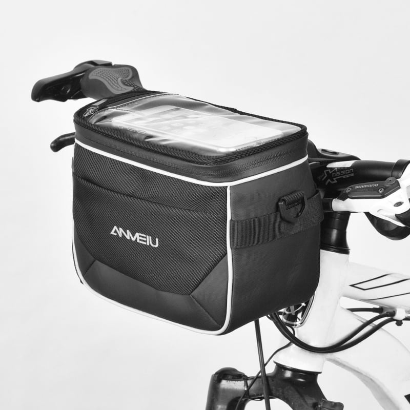 Bike Handlebar Bag Bicycle Front Basket Outdoor Cycling Equipment Waterproof