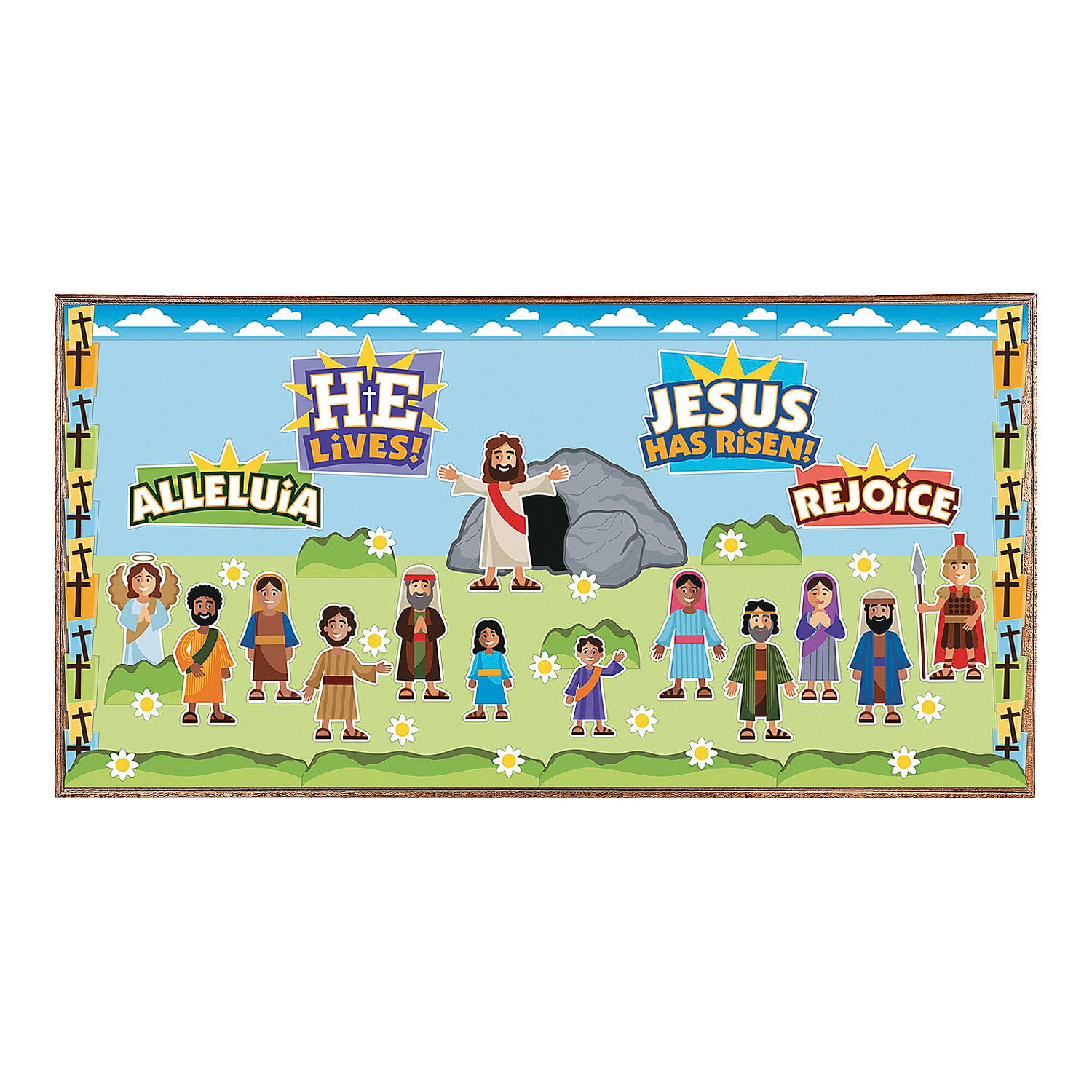 Details about   Wild About Jesus Bulletin Board Set 67 Pieces Educational 