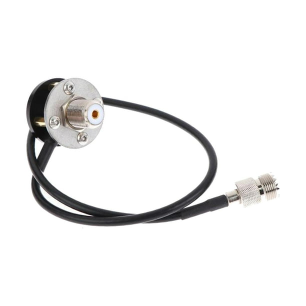 Soporte de montaje de antena de trípode portátil, fácil de usar, base de antena, fácil instalación, resistente para exteriores, 50 cm, rosca de 1/4 de