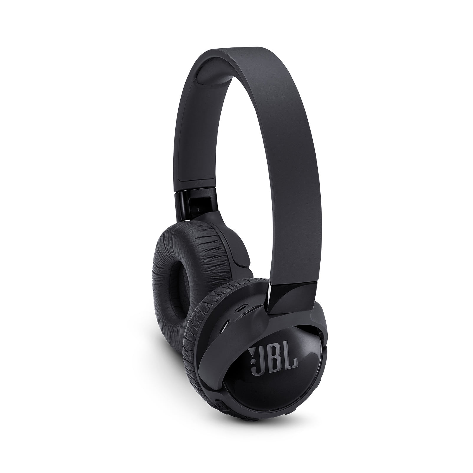JBL Tune 600BTNC - Wireless, on-ear, active noise-cancelling headphones. - Black