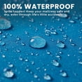 thumbnail image 4 of Utopia Bedding Premium Waterproof Bed Bug Mattress Cover, Twin Zippered Mattress Protector, 6 Inches Deep, Dust Mite Proof 6-Sided Mattress Encasement for Bed, 4 of 9