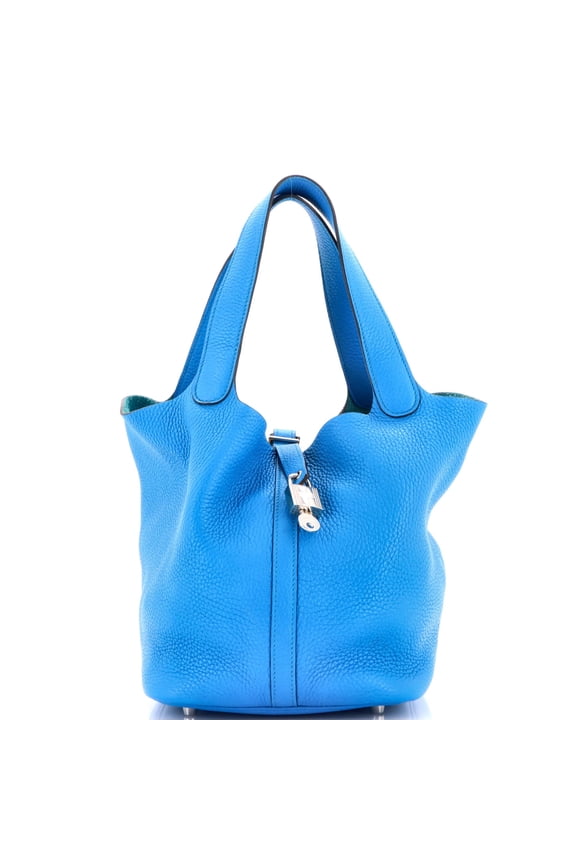 Pre-Owned Picotin Lock Bag Clemence MM By Rebag