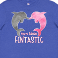 thumbnail image 4 of Inktastic You're Flippin' Fintastic Dolphins Youth T-Shirt, 4 of 5
