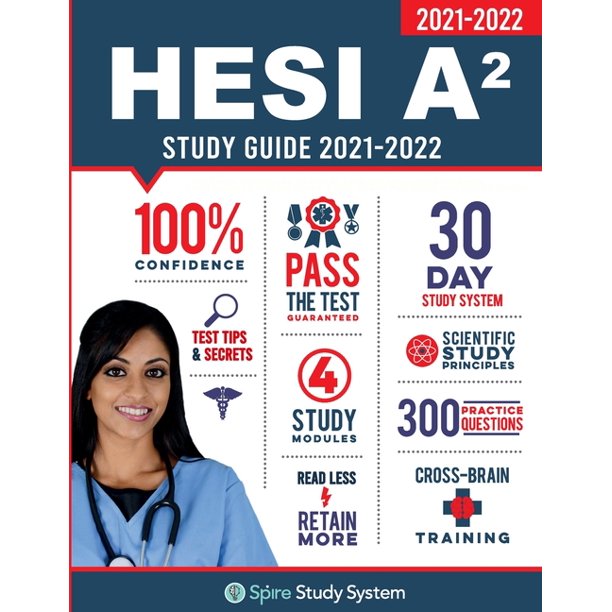 Hesi A2 Study Guide Spire Study System Hesi A2 Test Prep Guide With Hesi A2 Practice Test Review Questions For The Hesi A2 Admission Assessment Exam Review Paperback Walmart Com