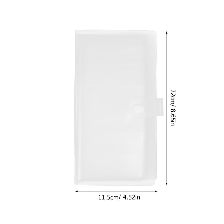 credit card holder binder BLU MONACO Pink Vegan Leather Portfolio Binder for Women main image 0