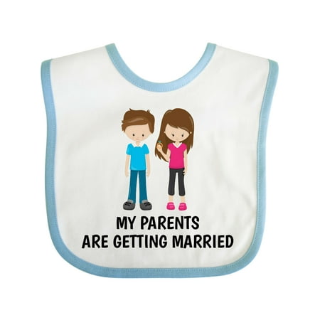 

Inktastic My Parents Are Getting Married Gift Baby Boy or Baby Girl Bib