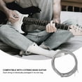 thumbnail image 4 of OULII 5Pcs Steel Bass Guitar Strings Silver Set for 5 String Bass Guitar Use, 4 of 6