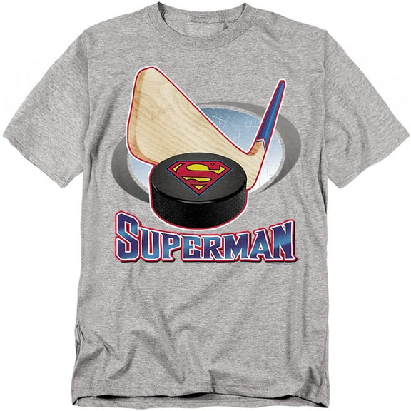 Superman T-Shirt Hockey Stick Unisex Graphic Tee For Men & Women