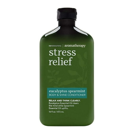 Bath and Body Works Aromatherapy Stress Relief Eucalyptus Spearmint Body & Shine Conditioner