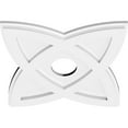 thumbnail image 2 of 14"OD x 3"ID x 5 1/4"C x 1"P Cosmo Architectural Grade PVC Contemporary Ceiling Medallion, 2 of 11