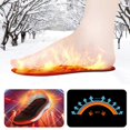 thumbnail image 4 of Portable Power Bank Compatible Heated Insoles, Far Infrared Heating USB Foot Warming for Men And Women (1 Pair), 4 of 5