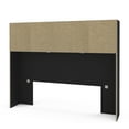 thumbnail image 5 of Polifurniture Victoria Full Size Wood Storage Headboard, Black, 5 of 10