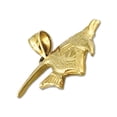 thumbnail image 4 of 14K Gold Aquatic Angelfish Pendant, 4 of 5