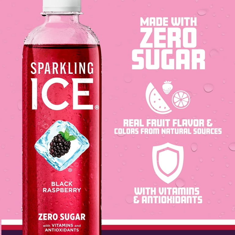 Sparkling Ice Black Raspberry, 17 fl oz, 12 Count photo 2