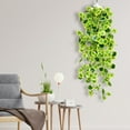 thumbnail image 4 of Artificial Green Wall Hanging | 100cm Long Realistic Plastic Ivy Plant | Indoor Home Decoration with 168 Leaves | Flexible Bendable Design for Wall Decor, 4 of 6