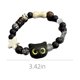 thumbnail image 3 of Pulseras para mujer, regalos para mujer, pulsera de cuentas tonta y linda, pulsera exquisita para novias de minorías femeninas, pulsera de cerámica para parejas linda y versátil, pulsera de madera, 3 of 5