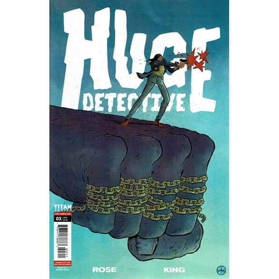 Huge Detective #3A VF ; Titan Comic Book