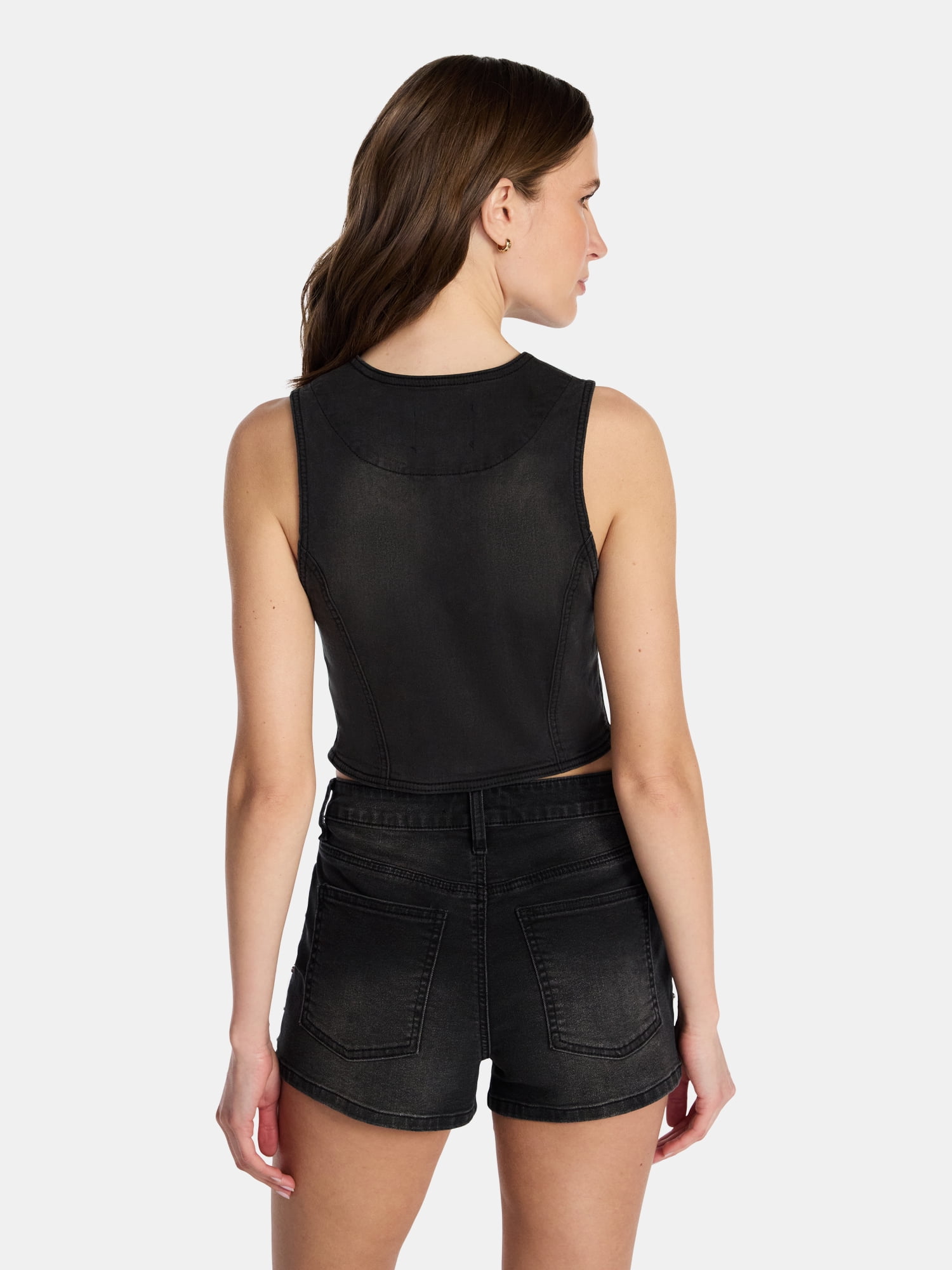 Madden NYC Women's Studded Vest, Sizes XXS-XXL