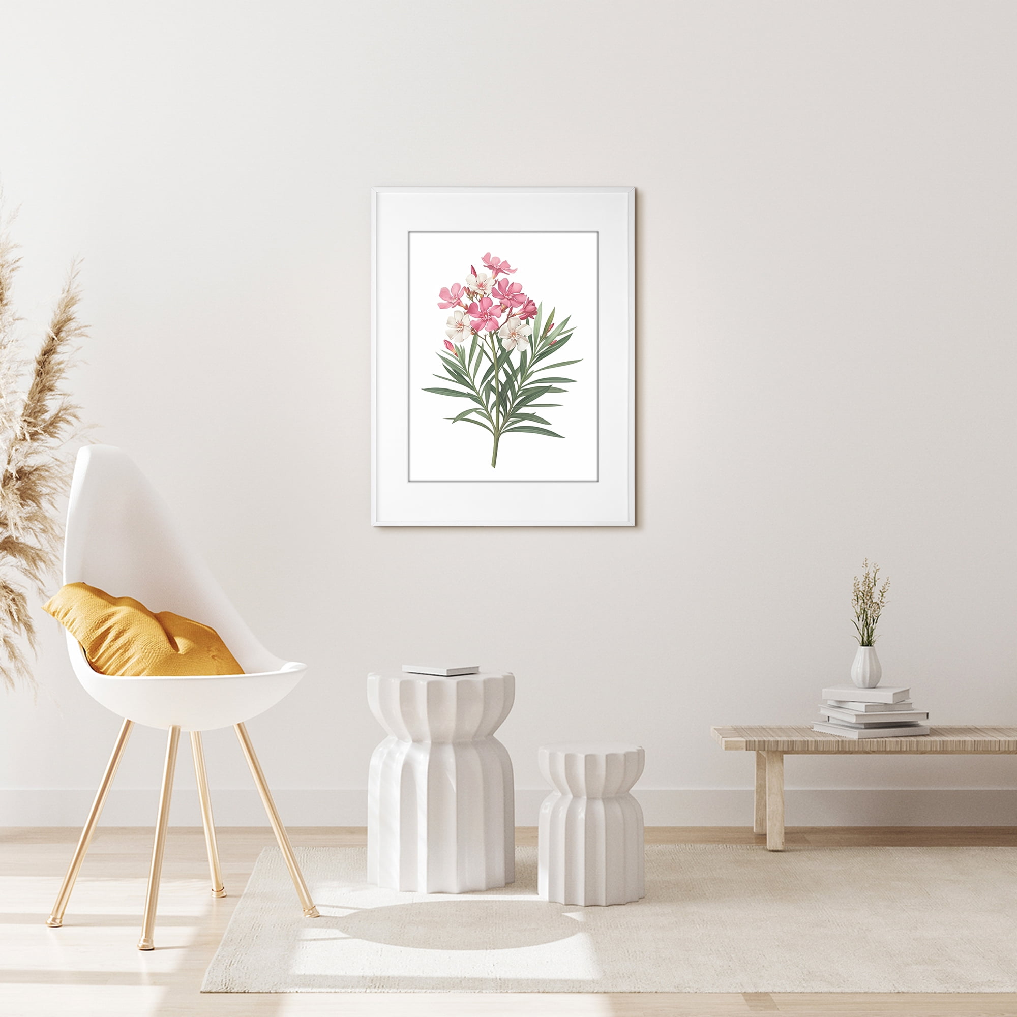 Unique Bargains Aluminum Picture Frame for Photo Tabletop Display 8.5X11 White