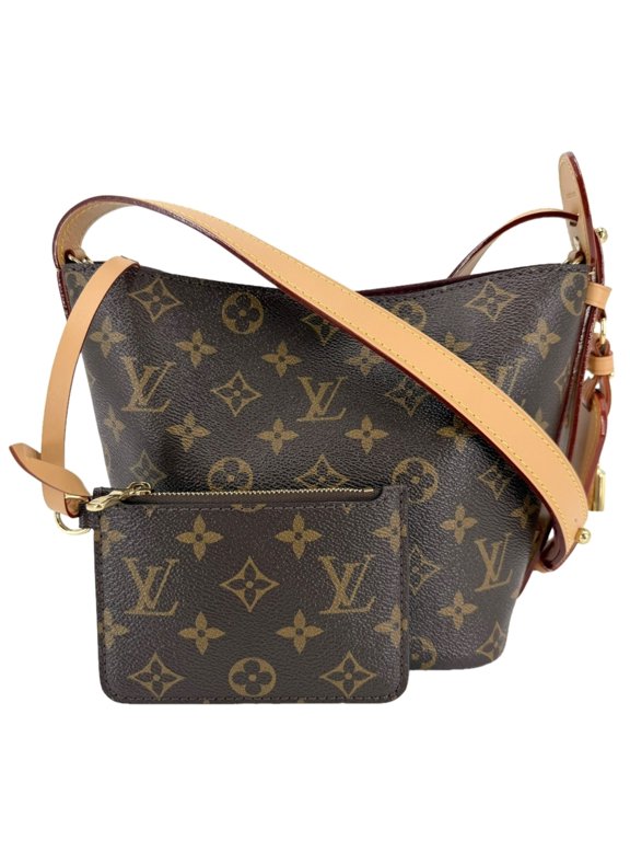 Pre-Owned Louis Vuitton Women's Monogram All-In BB Bucket Bag Shoulder Crossbody Handbag LOUIS...