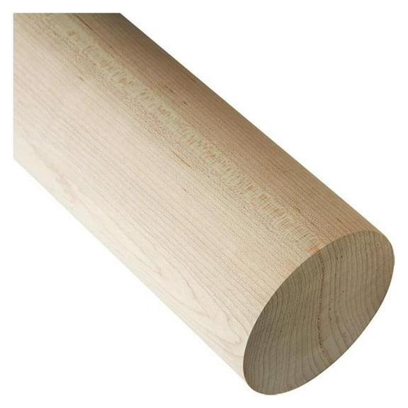 Oak Dowel Rods 3 Inch - Large Diameter Wood Dowels for Furniture, Crafts & DIY Projects - 30 Inch Long, Smoothly Sanded & Laminated