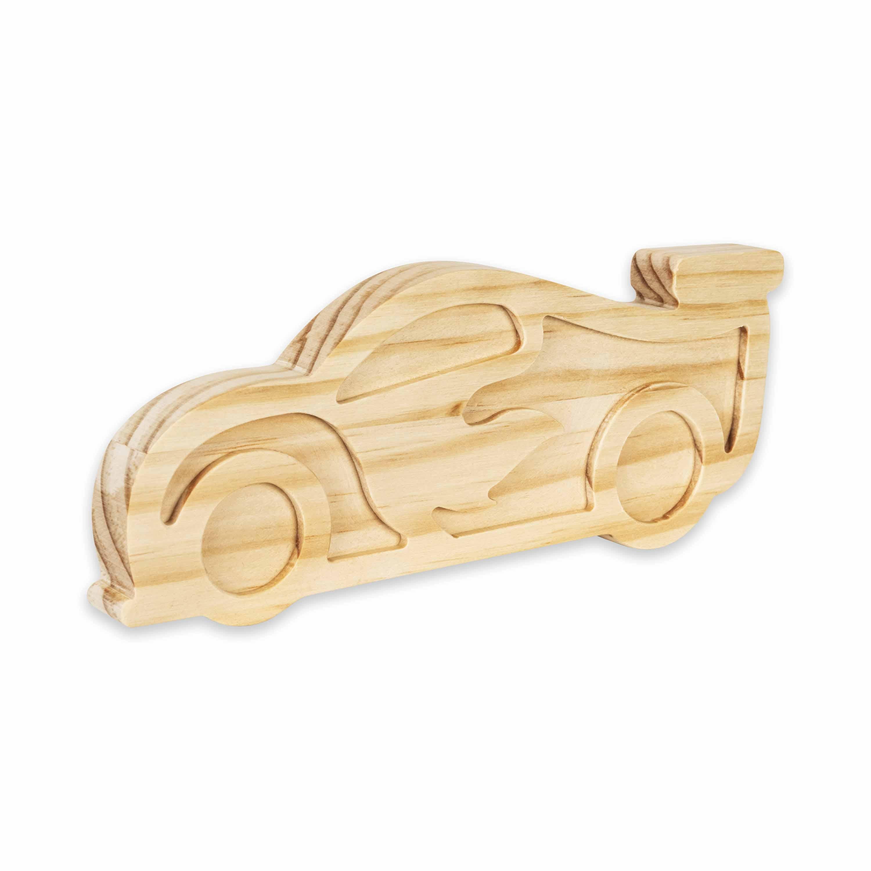 Hello Hobby Wooden Race Car Craft Project