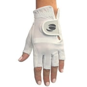 Orlimar Allante Women's Half Mesh Finger-Less Golf Gloves (3-pack), New -