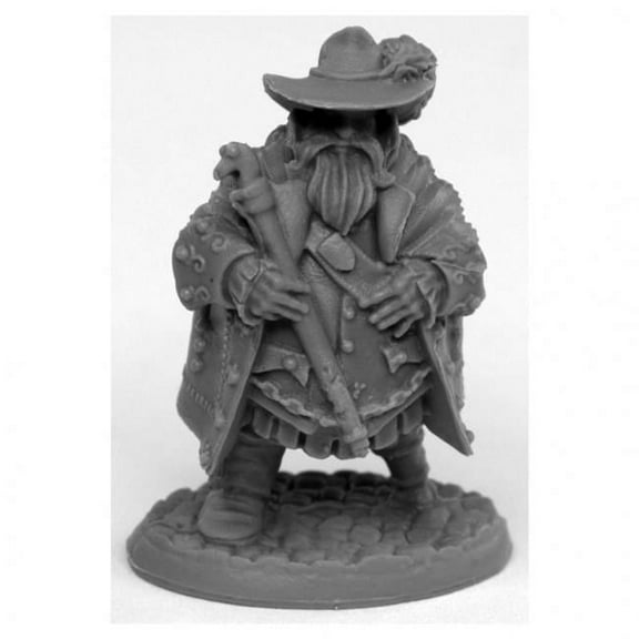 Reaper Miniatures: 44019 - Reeve Planomap Bones Black Fantasy Plastic Miniature