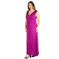 thumbnail image 4 of Plus Size Sleeveless Empire Waist Maxi Dress, 4 of 6
