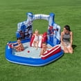 thumbnail image 3 of Marvel Spider-Man Inflatable Water Play Center,  6'11" x 6'9" x 50" Kids Outdoor Activity, 3 of 3