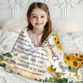 thumbnail image 4 of Daughter Gifts from Mom, Daughter Birthday Gifts Idea, Gifts for Daughter Adult, Blankets for Daughter, Daughter Gifts for Graduation, Holiday, Thanksgiving, Christmas, 60x80, 4 of 6