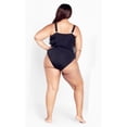thumbnail image 3 of Avenue Women's Plus Size Pia V-Tiered Print 1 Piece, 3 of 6