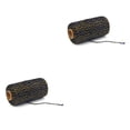 thumbnail image 2 of Decodeary 2mm 100m DIY Cotton Thread Cord String Colorful Cord String Strap Decorative Rope Wire Clothes Making Supplies gold wire + black 2Set, 2 of 6