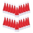 thumbnail image 4 of Mutmorningal 60-Pack Mini Santa Hats for Christmas Candy, Lollipops, Holiday Decorations and Craft Props, 4 of 6