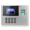 Romacci Biometric Fingerprint Password Attendance Machine Employee Checking-in Recorder 2.8 inch LCD Screen Time Attendance Clock Plug