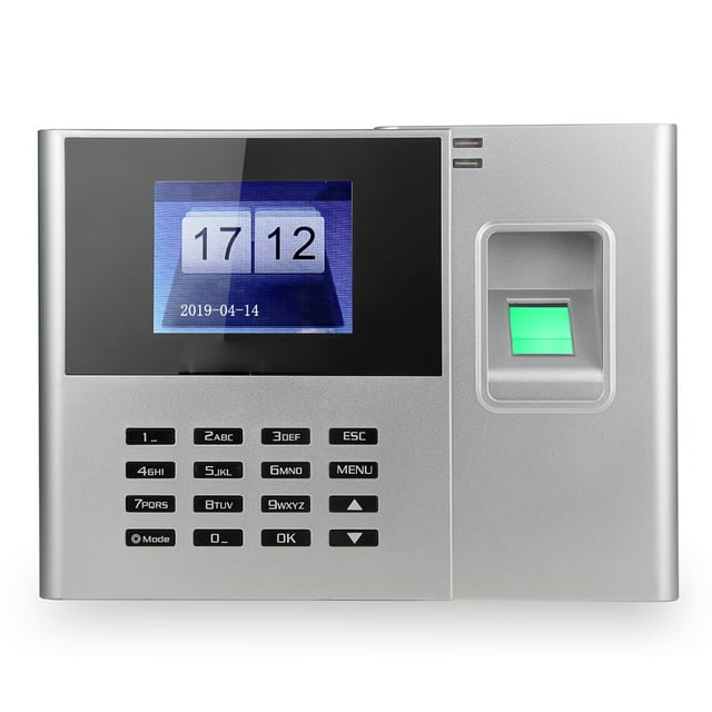Mistaha N308/T machine de Présence pour Empreintes Digitales Enregistrement machine de Présence avec Mot de Passe et Horloge pour Empreintes Digitales Réseautage avec
