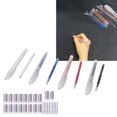 thumbnail image 3 of Fabric Marking Pens, Environmentally Friendly Multipurpose Durable Practical Heat Erase Pens Smoother Writing  for Sewing, 3 of 7