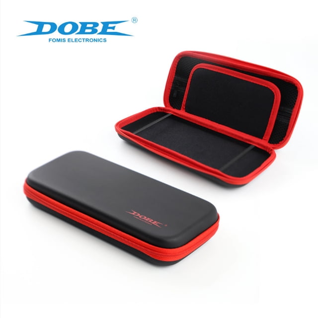 DOBE Nintendo Switch OLED Hard Shell Carrying Case - Zippered Travel Bag with Padded Compartment for Console, Joy-Cons & Accessories