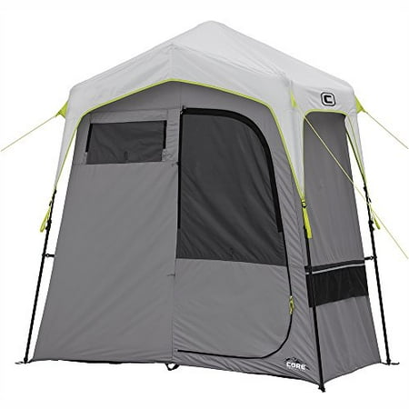 Core Instant Camping Utility Shower Tent with Changing Privacy Room |  Walmart Canada
