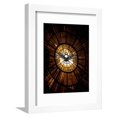 thumbnail image 1 of Stained Glass Window in St. Peter's Basilica of Holy Spirit Dove Symbol, Vatican, Rome, Italy Framed Print Wall Art By Godong, 1 of 5