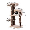 thumbnail image 4 of PetPals 50” Grand Maine Coon™ Cat Tree – Cowboy, with Top Removeable Bed, Large Condo, Brown, 4 of 7