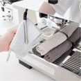 thumbnail image 5 of 6-Pack Thick Textured Cleaning Cloths, Super Absorbent & Oil-Absorbing Microfiber Towels for Kitchen, Car, Café, Multi-Surface Use, 11.81x11.81in, White, 5 of 8