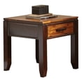 thumbnail image 4 of Abaco Table d'Appoint Contemporaine en Bois Deux Tons Cerisier, 4 of 6
