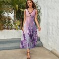 thumbnail image 5 of Vestido Largo Sin Mangas Para Mujer, Lavender Traje Informal Para Cumpleaños, Verano, 5 of 5