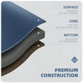 thumbnail image 6 of PABUBE Kitchen Mat Cushioned Anti Fatigue Kitchen Rugs Waterproof Non-Slip Comfort Standing Mat for Kitchen, Floor, Office, Sink, Blue, 17"x95", 6 of 8