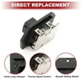 thumbnail image 3 of Resistor del motor del ventilador HVAC Unique Bargains No.8713848020 para Toyota Highlander 2001-2003, 3 of 6