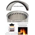 thumbnail image 4 of Estufa de alcohol para acampar Horno de calefacción de leña portátil para senderismo Picnic (S) Likrtyny Para estrenar, 4 of 9